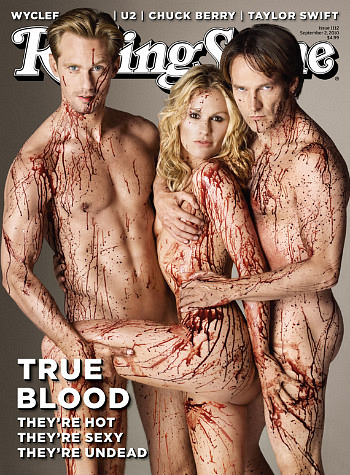 true blood rolling stone cover. Eye Catching True Blood Rolling Stone cover